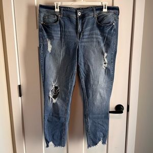Maurices Distressed Skinny Jeans